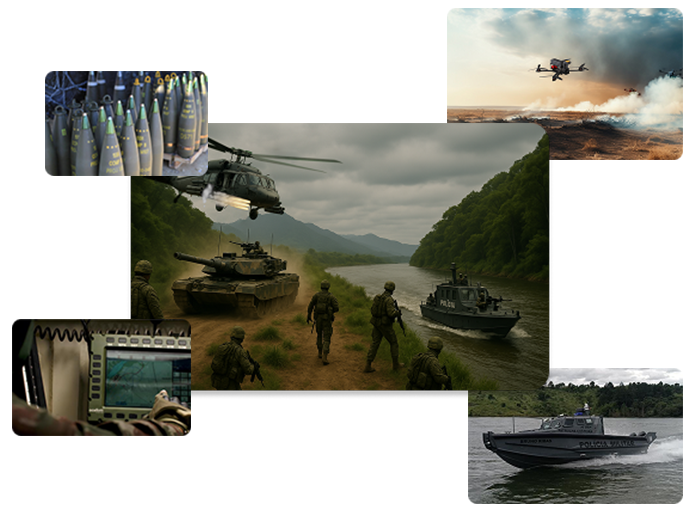 Modirum Gespi | AI-powered defence and security solutions delivering mission-proven systems across land, sea and air.