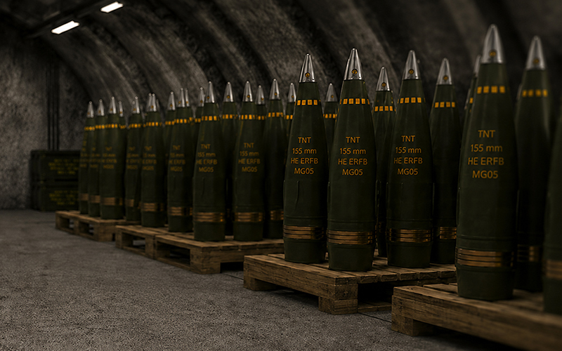 Munição 155 mm de Alcance Estendido (ERFB)