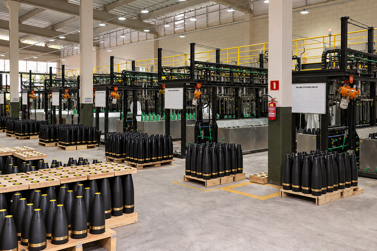 Turn-key Ammunition Filling Station Solution